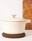 Smoked Cork Trivet | Small