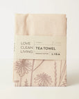 Tea Towel and matching Dishcloths | Flowers