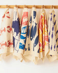 Organic Tea Towel | Seafood Platter