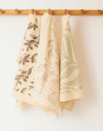 Organic Tea Towel | Flowers