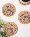 Cork Coasters | Wildflower