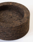 eco friendly Smoked Cork Candle Holder