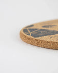 eco cork placemats and coasters. Wild swimmers design