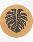 Cork Max Placemats | Monstera | 3 Sets for 2