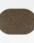 Dash Recycled Rubber & Cork Placemats | Oval S/8 + 8 FREE coasters