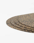 Recycled Rubber & Cork Max Placemats | Round S/4