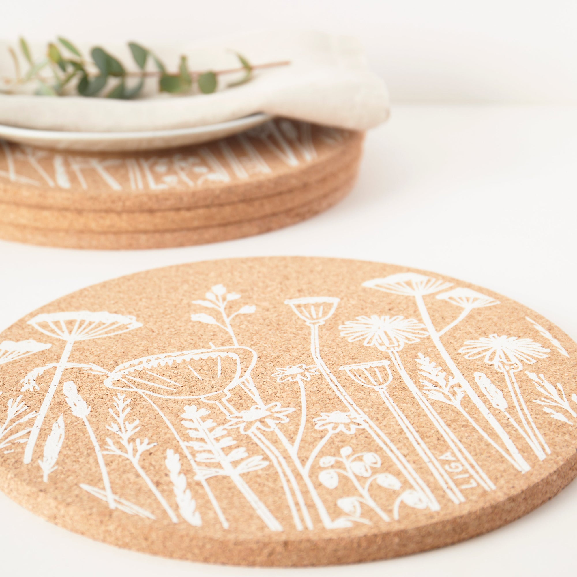 Printed Cork Mats