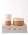 Ceramic Gift Set | Mug and Bowl in Cream