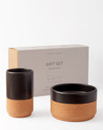 Ceramic Gift Set | Mug and Bowl in Black