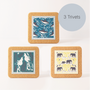 ZSL Cork & Tile Trivets Bundle