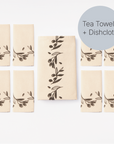 Olive and Pip Table Runner & Napkins | S/8