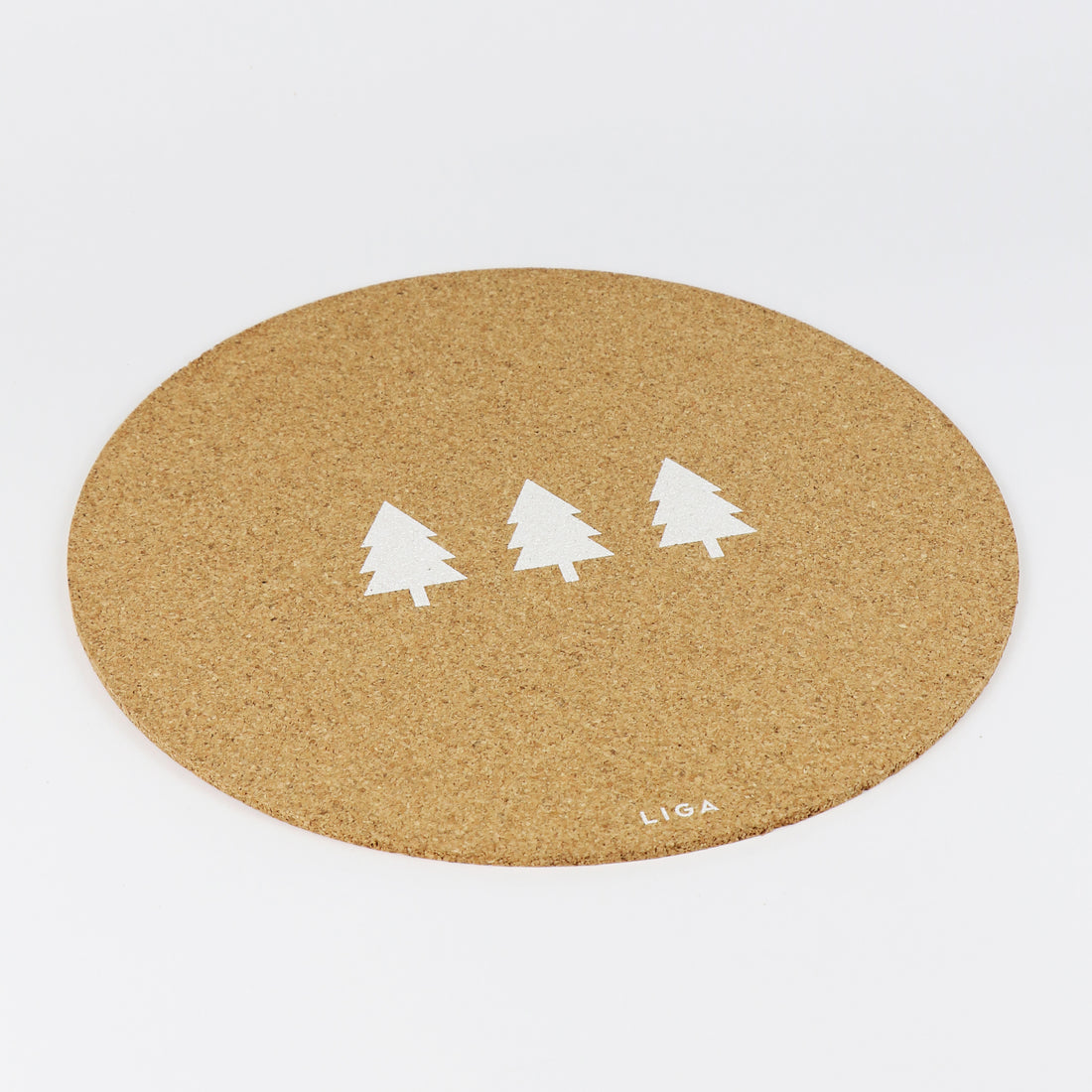 Set of 2 Cork Large Placemats | 3 Trees