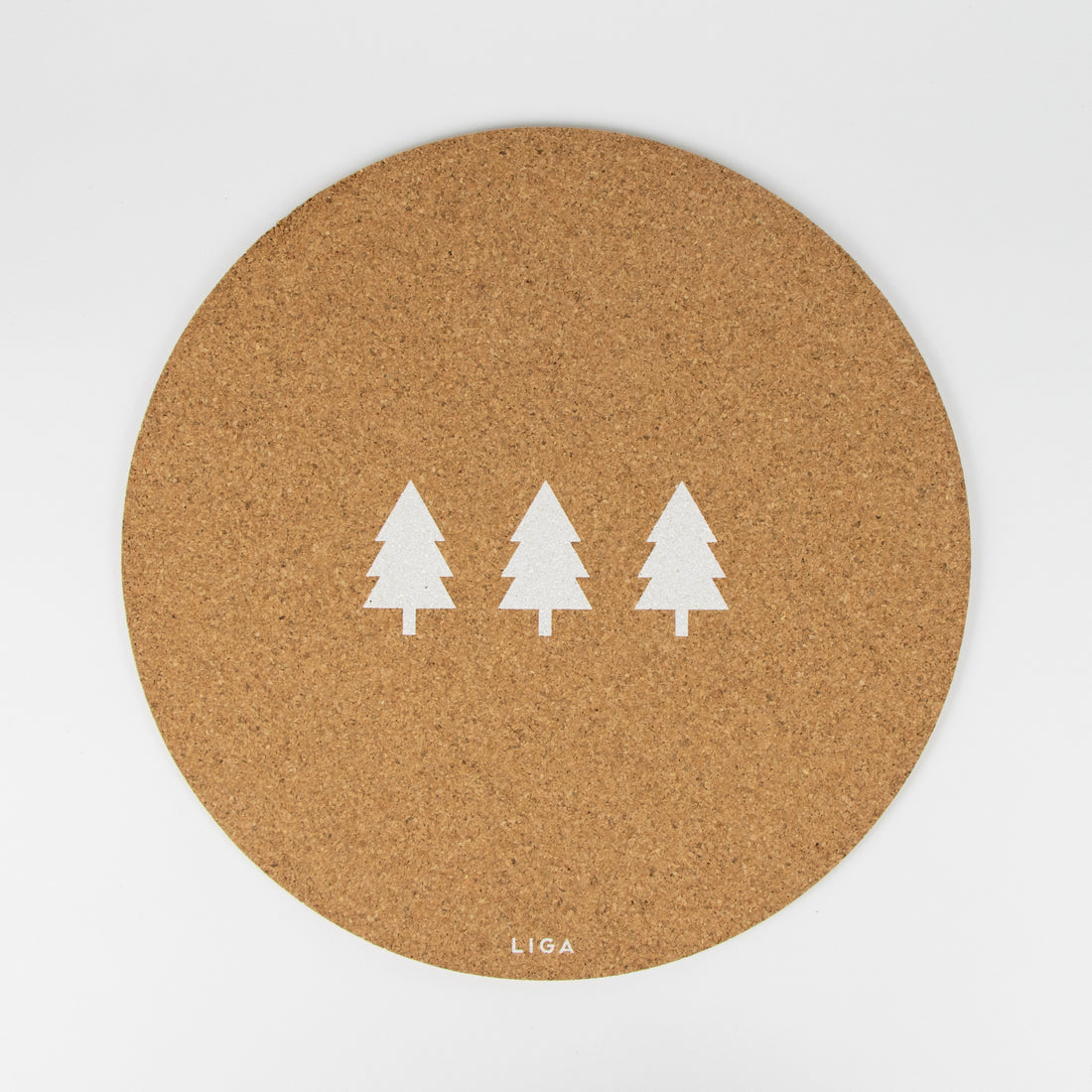 Set of 2 Cork Large Placemats | 3 Trees