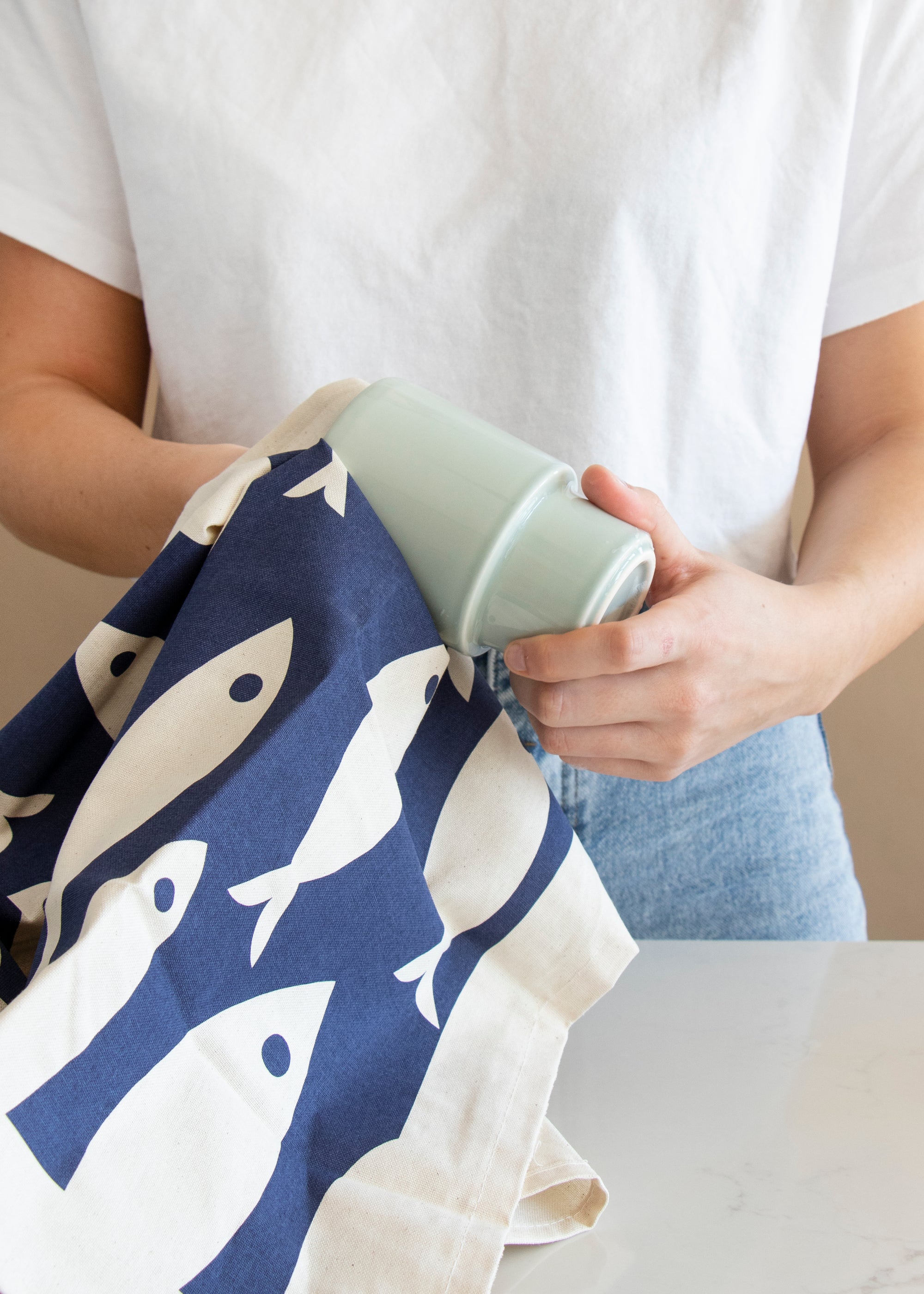 Organic Tea Towels | Coastal Collection