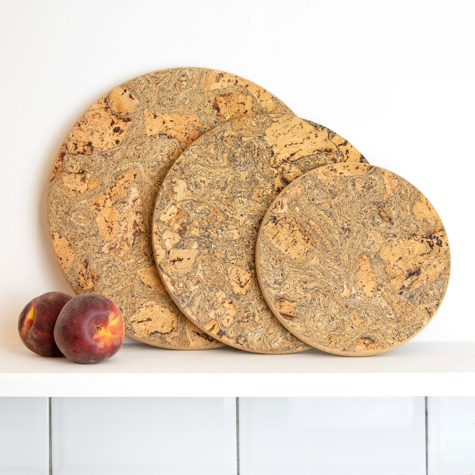 Natural Cork Trivets | S/3