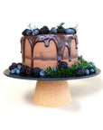 Ceramic Cake Plate | Black