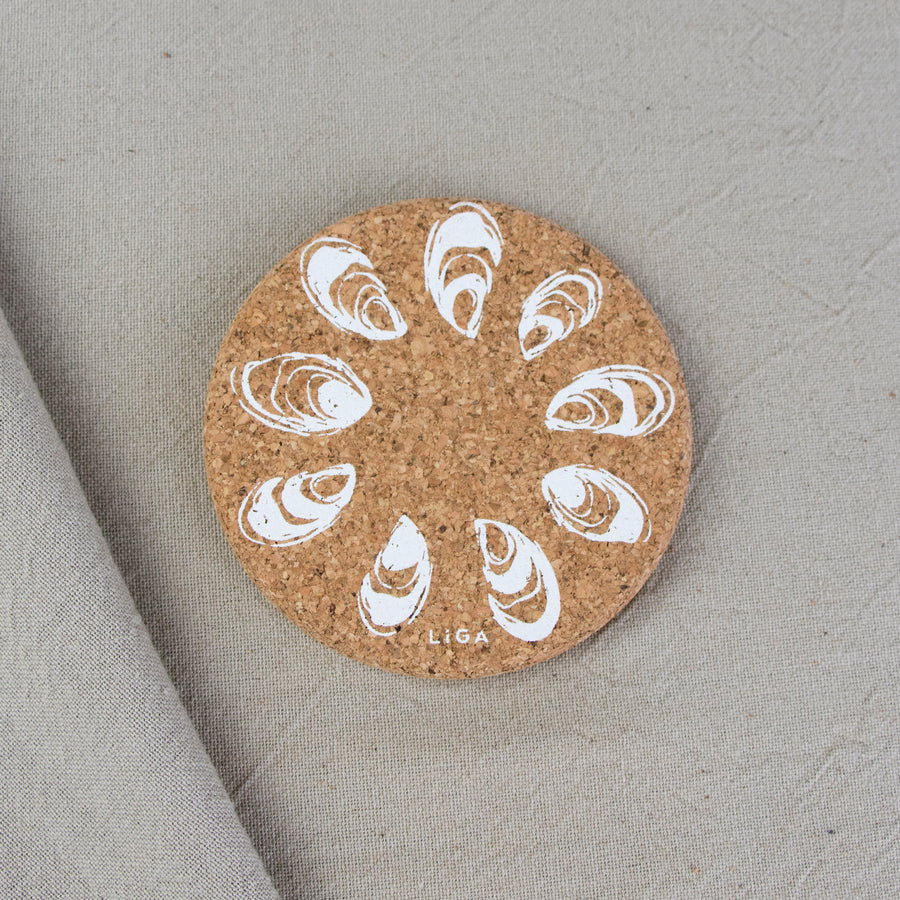 Cork Coasters | Oyster