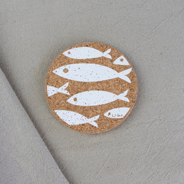 Cork Coaster | Fish