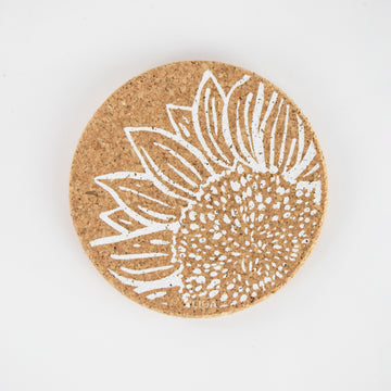 Cork Coaster | Sunflower