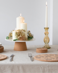 Ceramic Cake Plate | Black