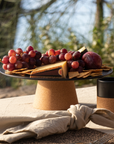 Ceramic Cake Plate | Black