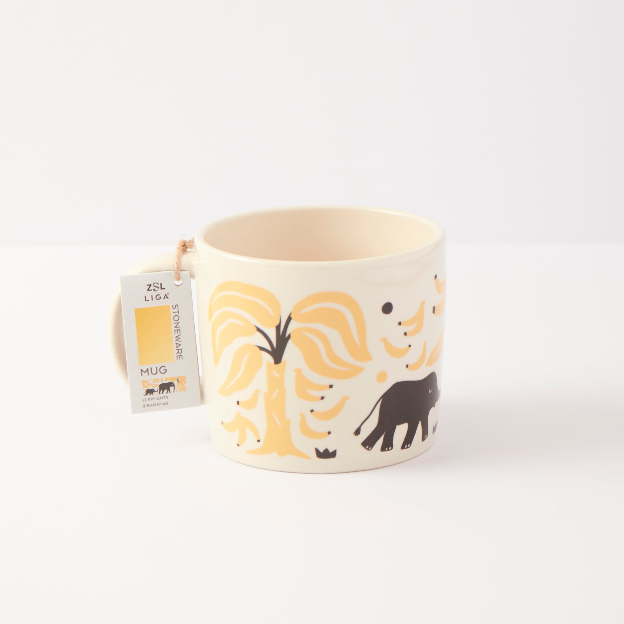 Set of Two Mugs | Elephants &amp; Bananas