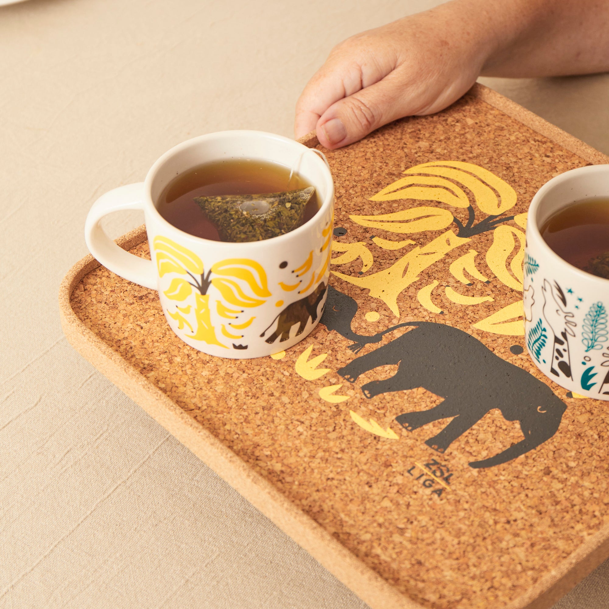 Cork Tray | Elephant &amp; Bananas