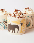 Set of three ZSL Animal Mugs