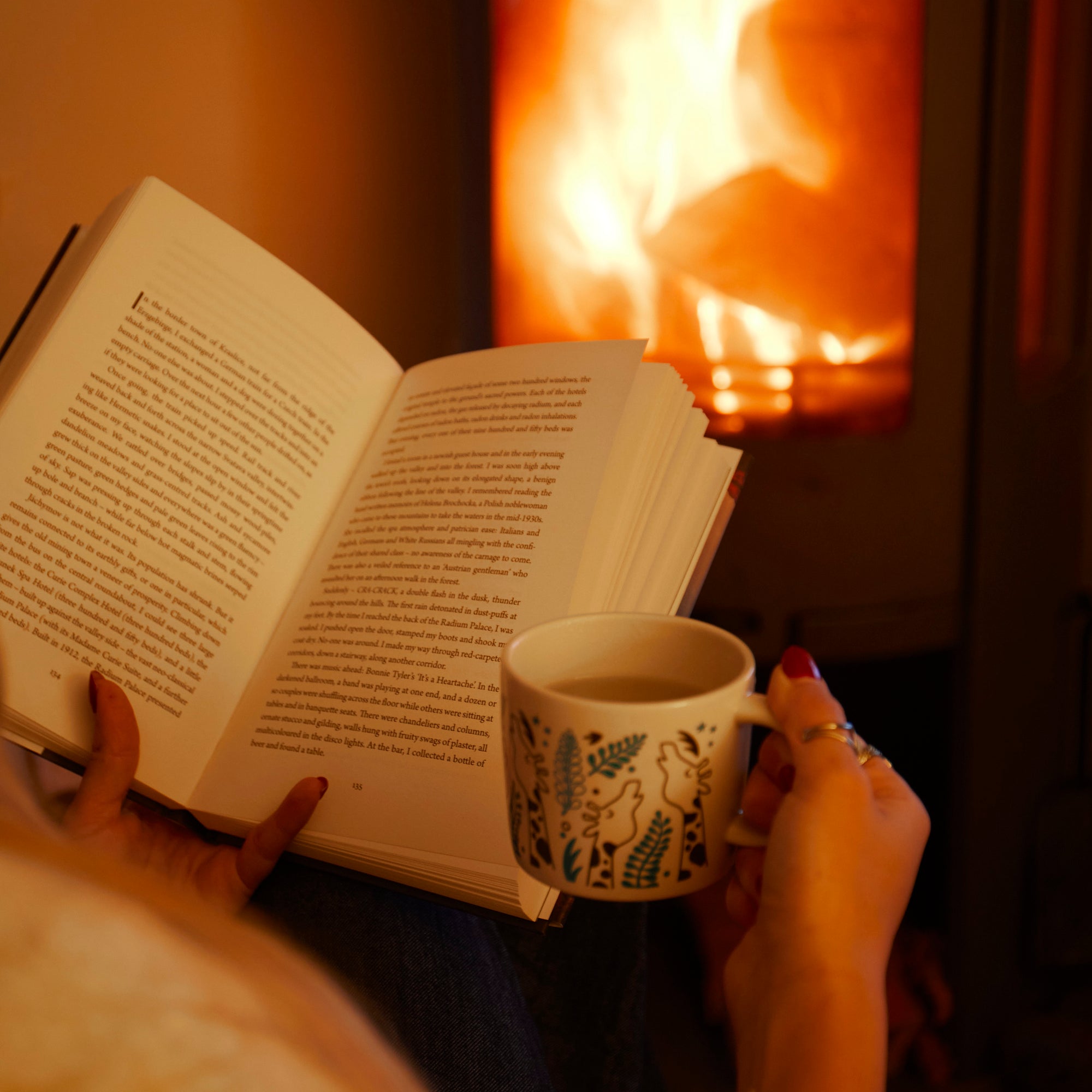 Stoneware Mug | Giraffes