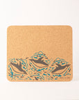 Cork Placemats | Swimming Penguins