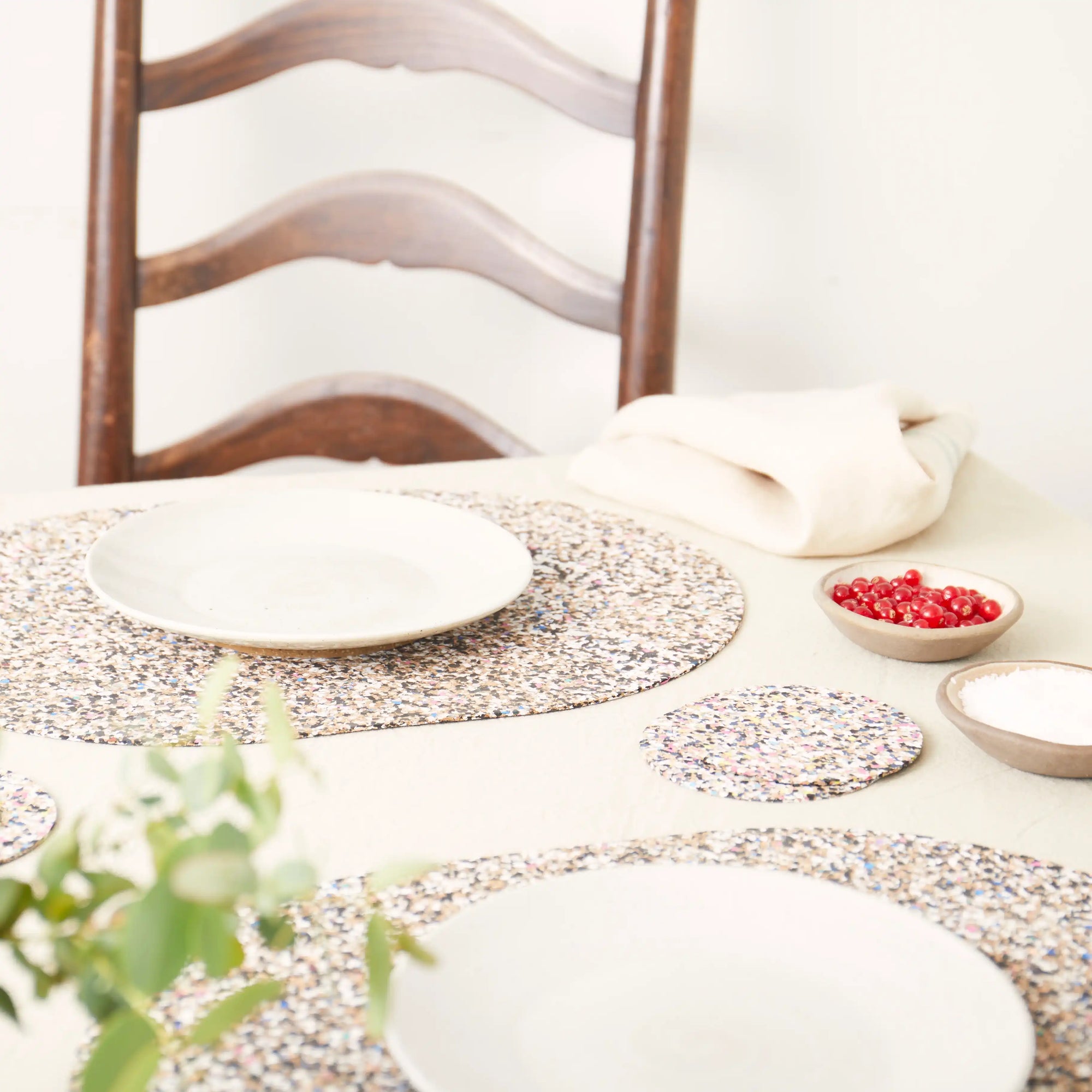 Beach Clean Placemats and Coasters | Oval S/8
