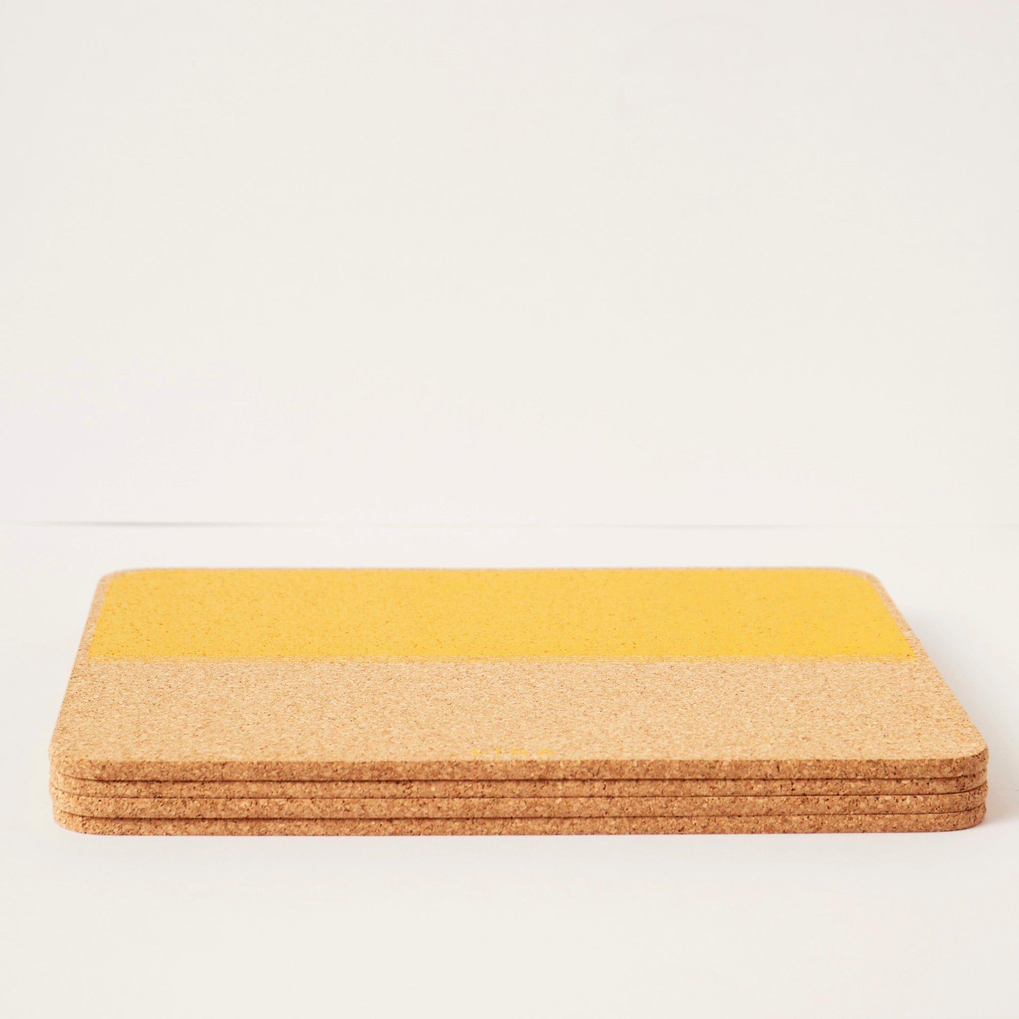 Cork Placemats Rectangle | Beach Set of 4