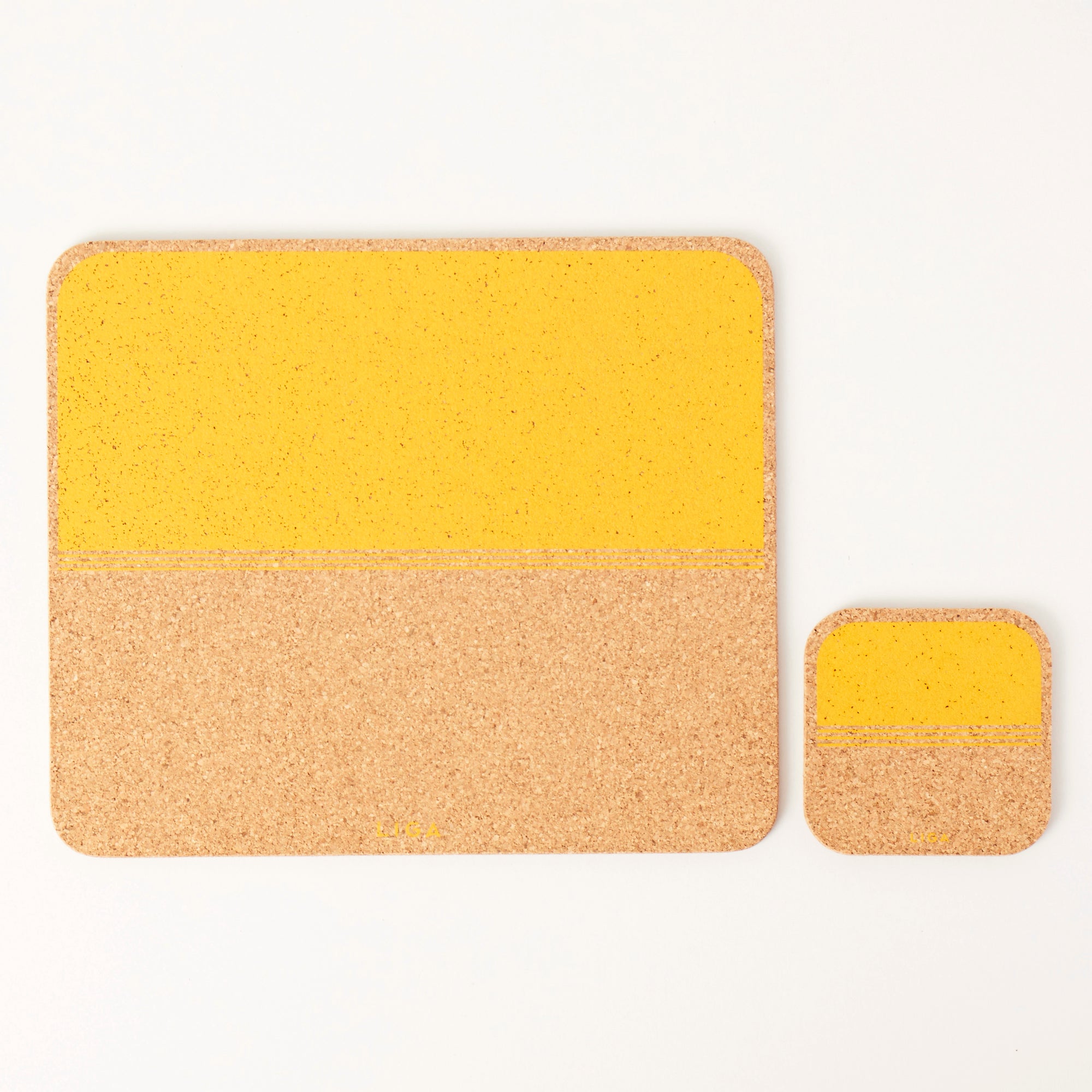 Cork Placemats Rectangle | Beach Set of 4