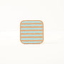 Cork Coasters | Candy Stripes - Blue S/4