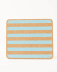 Cork Placemats | Candy Stripes - Blue