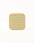 Cork Coasters | Candy Stripes - Green