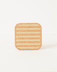Cork Coasters | Candy Stripes - Olive