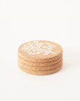 Cork Coasters | Coral