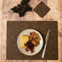 Dash Recycled Rubber & Cork Placemats | Rectangle