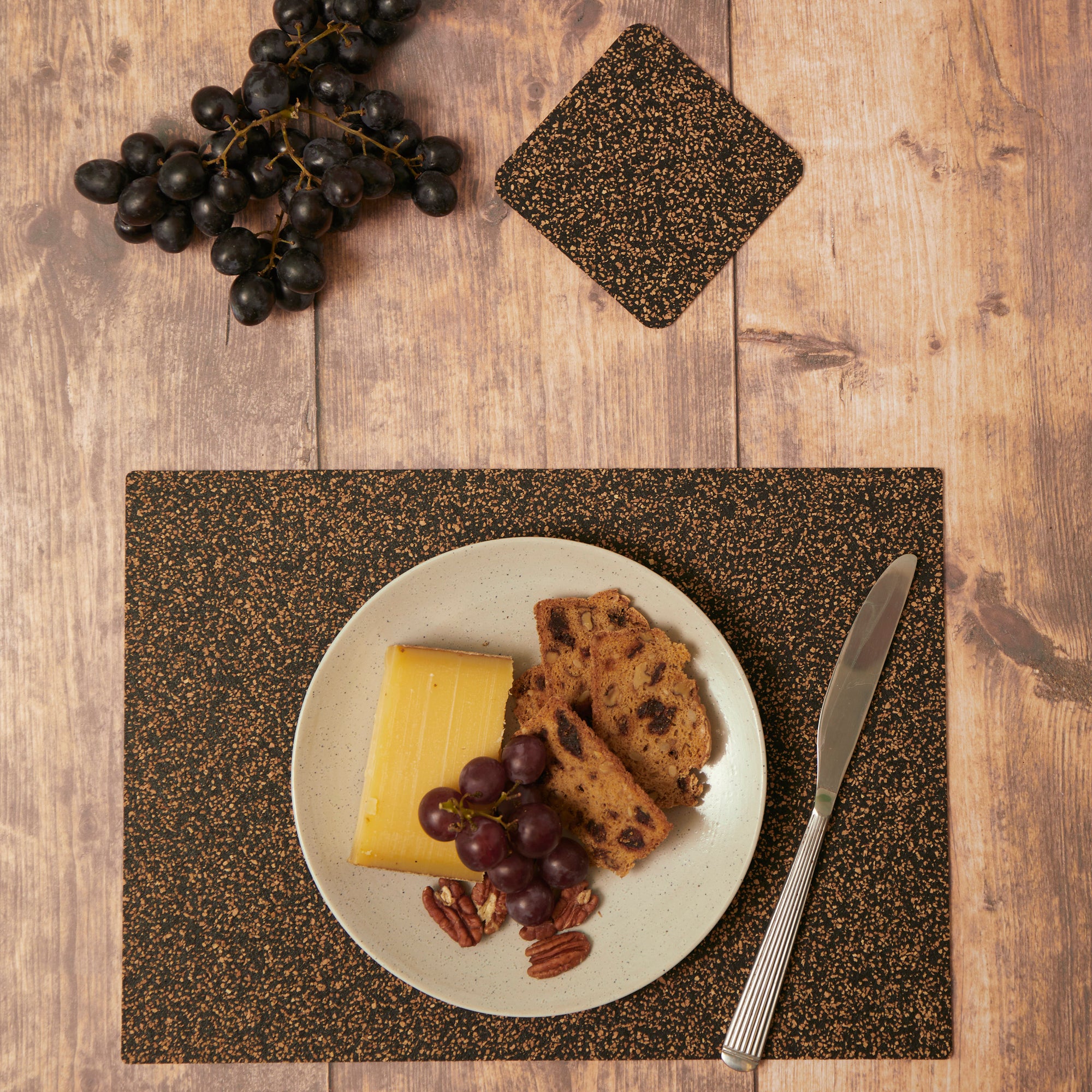 Dash Recycled Rubber &amp; Cork Placemats | Rectangle