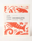 Tea Towel and matching Dishcloths | Seafood Platter