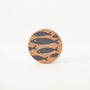 Cork Coasters | Fish Grey