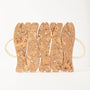 Natural Cork 5 Fish Trivet