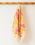 Tea Towel and matching Dishcloths | Flora