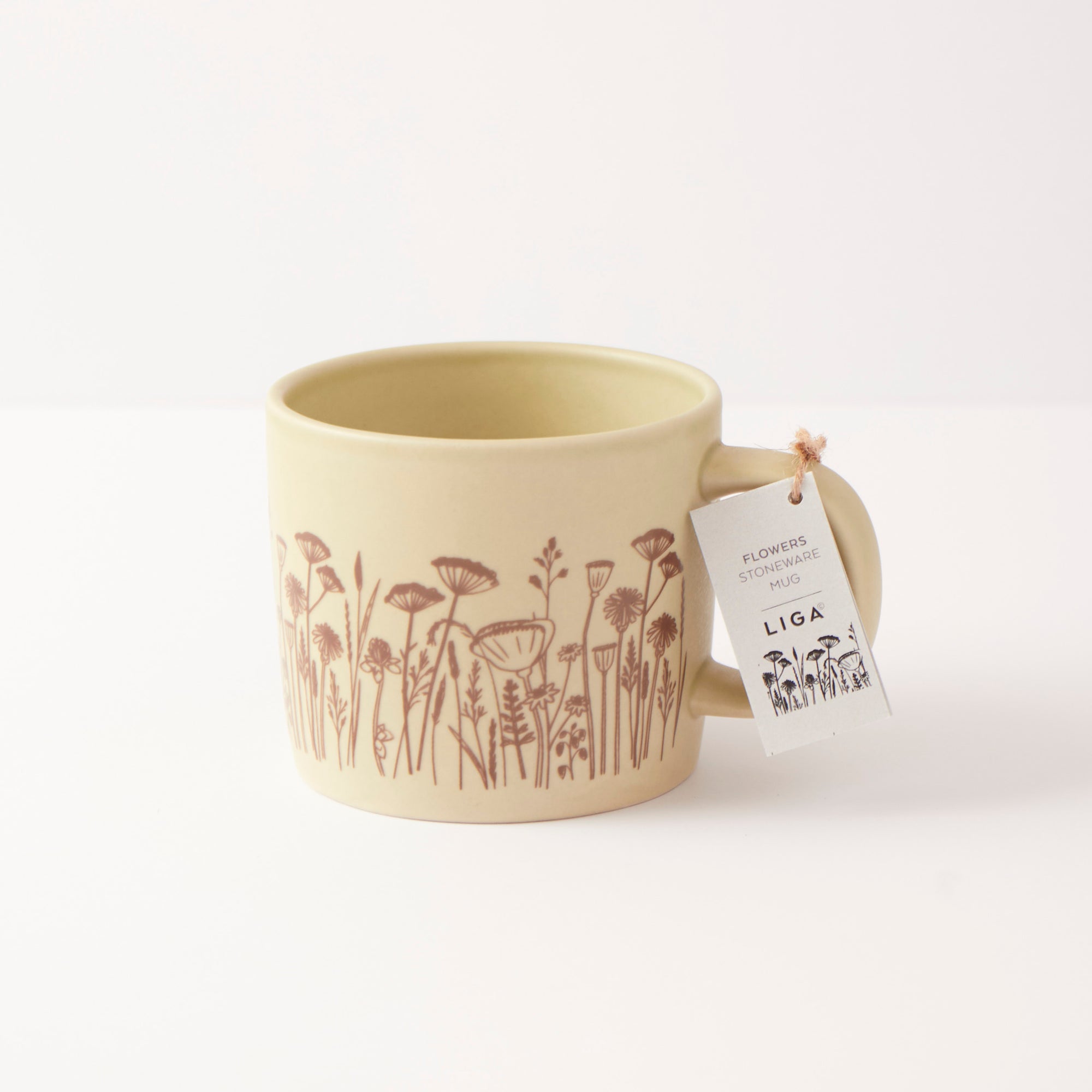 Stoneware Mug | Flowers