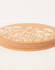 Cork Placemat - Flowers