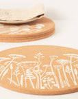 Cork Placemat - Flowers