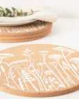 Cork Placemats | Flowers