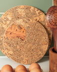Natural Cork Trivets | S/3 Medium