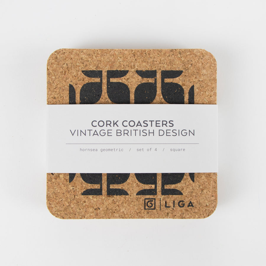 Hornsea Cork Coasters | Geometric